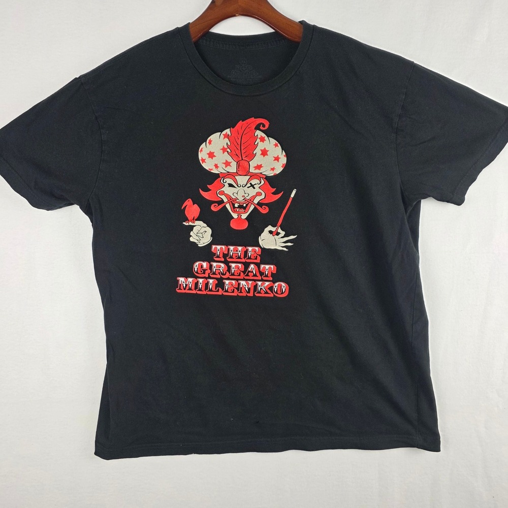 Insane Clown Posse Men The Great Milenko Graphic Band T-Shirt Black XL